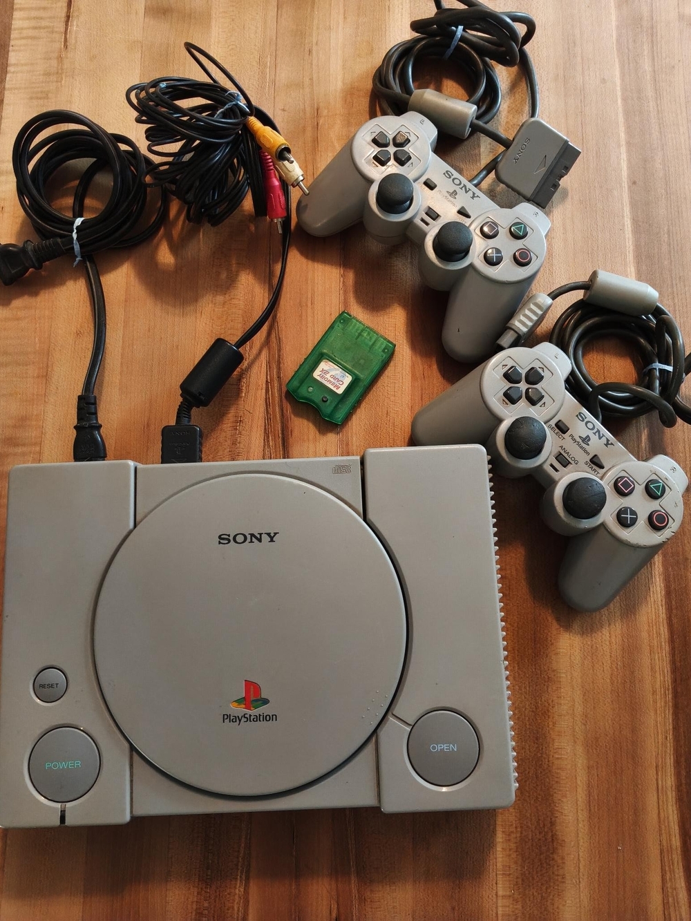 Sony PlayStation 1 PS1 Console Bundle (SCPH-9001) - Tested & Working
